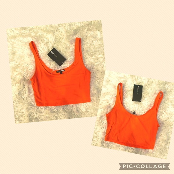 Keep it Simple Tank - Neon Orange - Picture 2 of 2